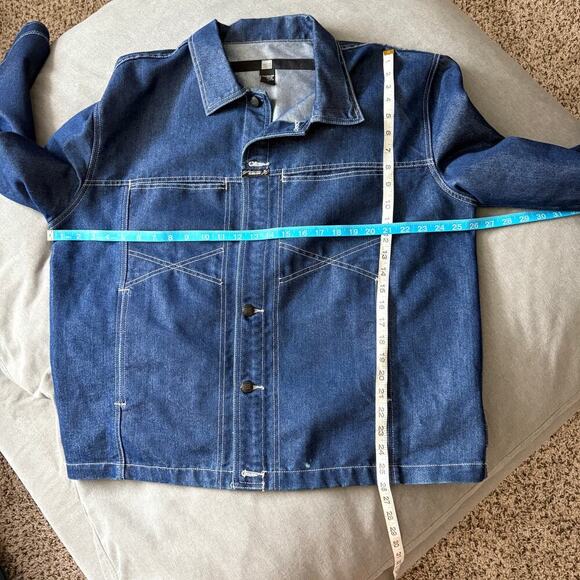 Vintage Marithé François Girbaud denim trucker jacket size large - Picture 5 of 8